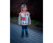 Korntex® Kinder Warnweste Feuerwehr silber/orange 4