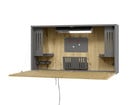 Betzold Mini Office Wandschreibtisch