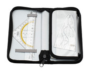 Geometrie Set mit Zirkel im Etui 11 teilig 3