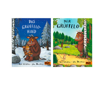 Pappbilderbuch Set Der Grüffelo und Das Grüffelokind