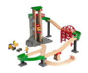 BRIO® World Grosses Lagerhaus Set mit Aufzug 3