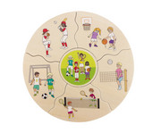 beleduc HUMANICO Puzzle Hobbys 4