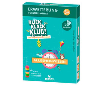 Klick Klack Klug! – Erweiterungsset Vorschule
