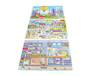beleduc Bodenpuzzle Stadtleben 2