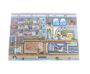 beleduc Bodenpuzzle Stadtleben 3
