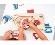 beleduc Lagenpuzzle Auto 3