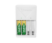 VARTA Ladegerät für AA & AAA inkl 4x Rechargeable AA 6