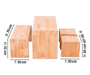 Betzold Holz Sitzgruppe 4 teilig 7