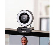 hama Webcam mit Ringlicht C 850 Pro 4