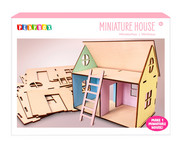 Mini Haus Bastelset 8 teilig 1