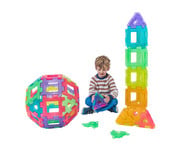 POLYDRON Konstruktions Set Transparent 120 teilig 1