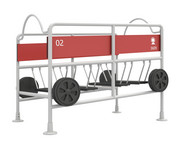 Überbrückungswagen Waggon Roter Zug 1