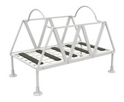 Kletterbrücke Waggon Roter Zug 1