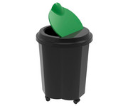 Exacompta Mülleimer EcoBlack 5