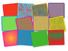 Rubbelplatten Pop Art 12 Stück