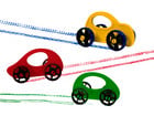Spurenroller Set Paint Racer 6 Stück