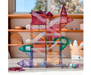 Connetix Kugelbahn Set pastell 106 teilig 7
