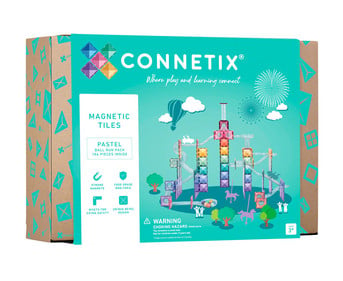 Connetix Kugelbahn Set pastell 106 teilig