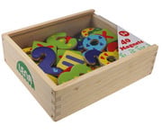 LENA® Magnetzahlen aus Holz 1