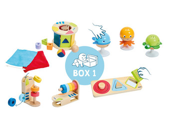 beleduc Kleine Entdecker Box Sensorik 12 bis 18 Monate