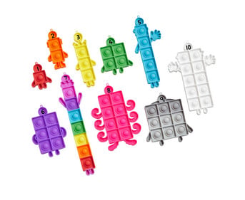 Numberblocks® Sensorik Zahlen Plopper