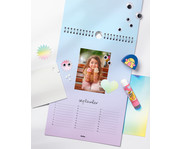 folia Bastelkalender shades of rainbow blanko 3