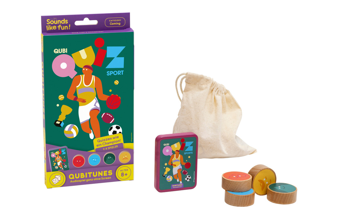 QUBS Qubitunes-Spiel „Qubi Quiz Sport“
