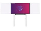 Clevertouch® Pro Series 3 mit Pylonen Höhenverstellung und Tafelflügel