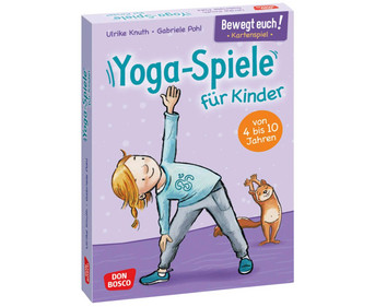 Yoga Spiele für Kinder Bildkarten