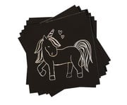 Kratzpapier holografisch 15 x15 cm 50 Blatt 2