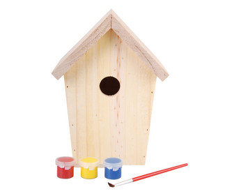 Esschert Design Nistkasten Bastelset inkl Farben