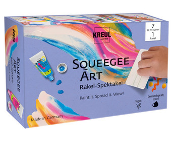 KREUL Squeegee Art Set