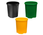 HAN Grosspapierkorb KLASSIK XXL 50 Liter 2 Griffmulden extra stabil 1