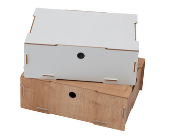 clipfritz Aufbewahrungsbox OBO mit Deckel 2 teilig