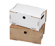 clipfritz Aufbewahrungsbox BOB mit Deckel 2 teilig 1