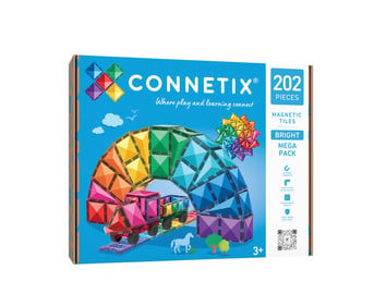 Connetix Megaset Regenbogen 202 teilig