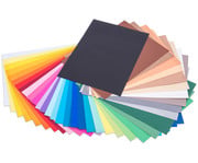folia Tonpapier 130 g/m² 50 x 70 cm 25 Bogen einer Farbe 2