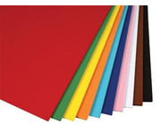 folia Tonpapier 130 g/m² 50 x 70 cm 25 Bogen einer Farbe 4