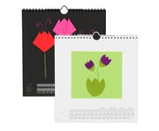 folia Bastelkalender quadratisch blanko 3 Stück 1