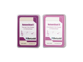 Betzold Notenrätsel - Karten für den Magischen Zylinder