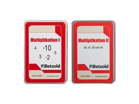 Betzold Multiplikation - Karten für den magischen Zylinder