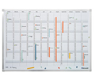 Betzold Whiteboard-Jahresplaner mit Magnetsymbolen, 65 x 95 cm