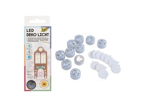 LED-Dekolichter, 10 Stück