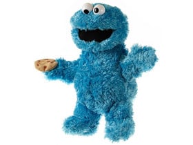 Handpuppe „Krümelmonster"