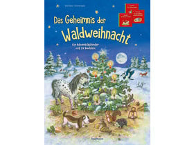 Das Geheimnis der Waldweihnacht, Adventskalender mit 24 Büchlein