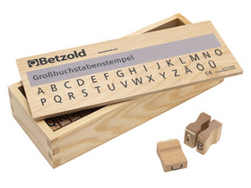Betzold Grossbuchstaben-Stempel