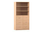 Flexeo® Schrank 6 grosse Schubladen 3 Fächer