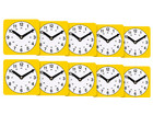 Betzold Set mit 10 Lernuhren