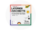 folia Transparentpapier Zuschnitte weiss 20 Stück rund