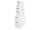 AllStore Aufbewahrungsbox mit Deckel 5 5 bis 85 l stapelbar